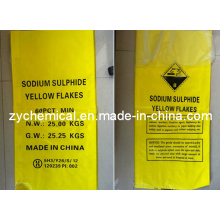 Na2s, Sulfuro de Sodio, Fe 10 ~ 1500 Ppm, Utilizado en Industria del Cuero